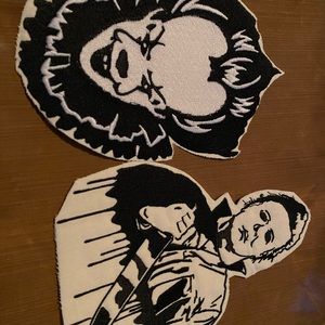 Penny wise an Michael Myers iron on